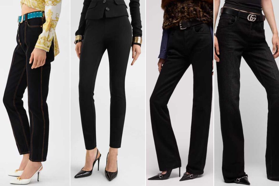 pantaloni neri