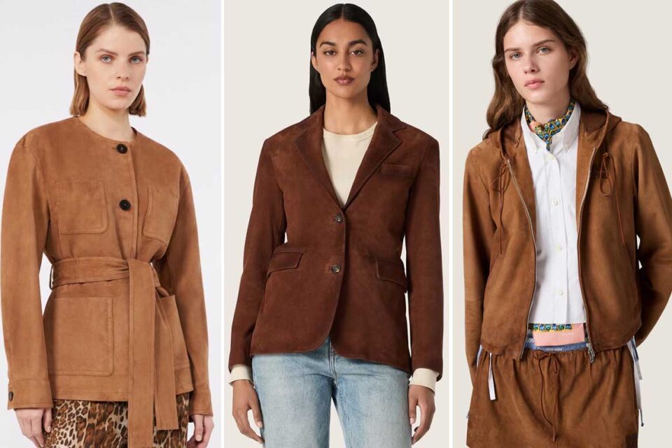 giacche in suede